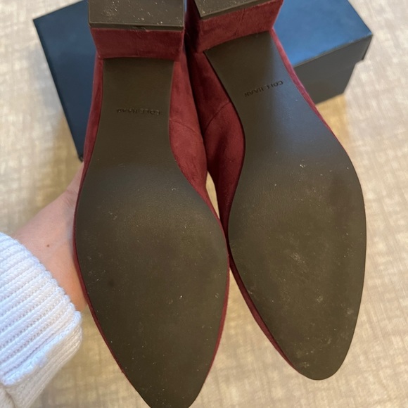 Cole Haan Claudine Heels - Fig Suede - Picture 5 of 11